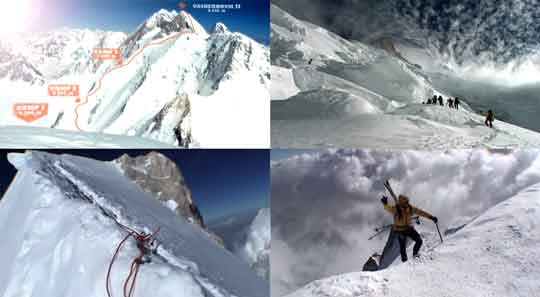 
Gasherbrum II Climbing Route, Climbing, The Last Few Metres To The Gasherbrum II Summit - Best Of EOFT 3 DVD - Gasherbrum II
